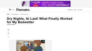 Dry Nights, At Last! What Finally Worked for My Bedwetter | Parents