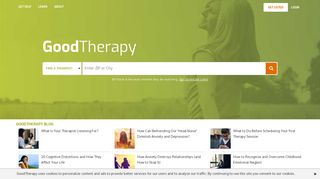 GoodTherapy - Find the Right Therapist