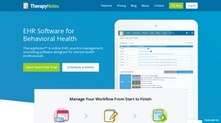 Mental Health EHR & Practice Management Software | TherapyNotes™