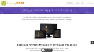 therapyBOSS | Offline Mobile App Software for Clinicians - Pragma-IT