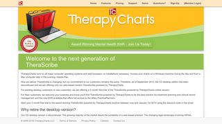 TherapyCharts | Therascribe Desktop
