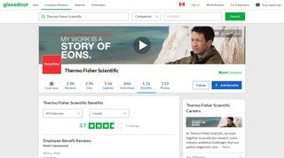 Thermo Fisher Scientific Employee Benefits and Perks | Glassdoor.ca