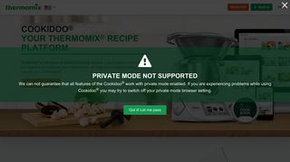 Welcome to the Thermomix ® Recipe Platform!