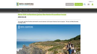 New EVS volunteer joins the Rota Vicentina team - Rota Vicentina
