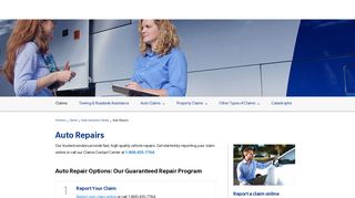 Auto Accident Repair : Guaranteed Repair Program : Farmers Insurance