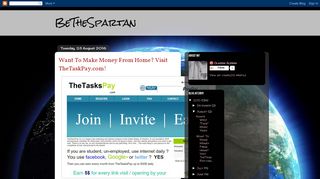 BeTheSpartan: Want To Make Money From Home? Visit TheTaskPay ...