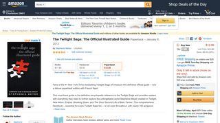 Amazon.com: The Twilight Saga: The Official Illustrated Guide ...