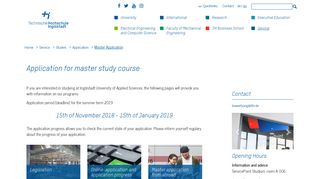 Master Application - Technische Hochschule Ingolstadt