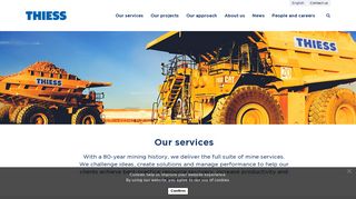 Our services - Thiess