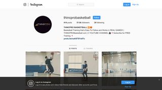 THINCPRO BASKETBALL (@thincprobasketball) • Instagram photos ...