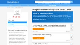 25% Off Things Remembered Coupons, Promo Codes & Deals 2019 ...