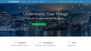 IoT Analytics - ThingSpeak Internet of Things