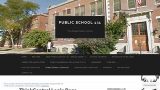 ThinkCentral Login Page | Public School 131