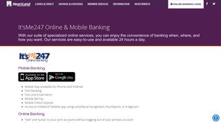 Online & Mobile Banking • Heartland Federal Credit Union
