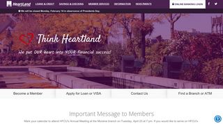 Home • Heartland Federal Credit Union