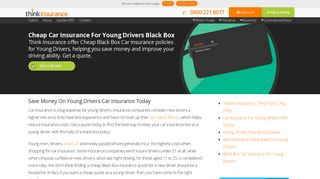 Cheap Car Insurance For Young Drivers Black Box - Think Insurance