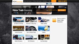 Cheap Motor Trade Insurance | Mechanic, Valeter ... - Think Insurance