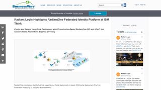 Radiant Logic Highlights RadiantOne Federated Identity Platform at ...