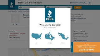 ThinkCreditReports.com | Better Business Bureau® Profile