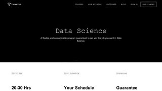 Become a Data Scientist | Flexible Program | Thinkful™