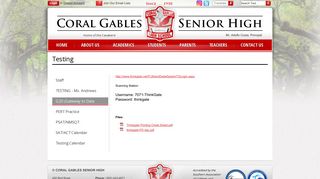 G2D - Coral Gables Senior High