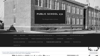 Thinking Maps Login Page | Public School 131