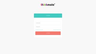 Thinkmate - Login & Register