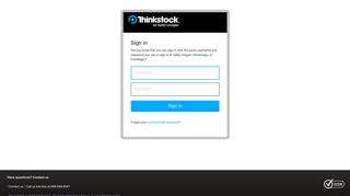 Sign in - Thinkstock