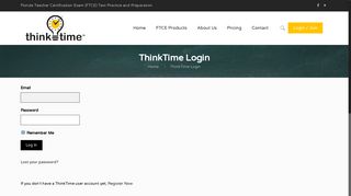 ThinkTime Login – ThinkTime Inc.
