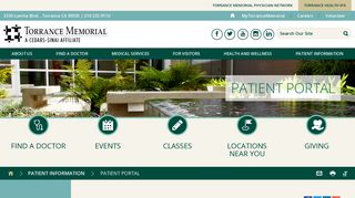 MyTorranceMemorial Patient Portal | South Bay's Hospital