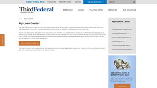 My Loan Center - Third Federal Savings & Loan