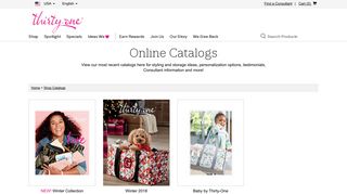 Shop Catalogs - Thirty-One Gifts