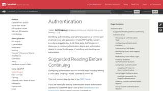 Authentication - 3.7 - CakePHP cookbook