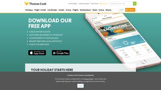 My Holiday App | Thomas Cook