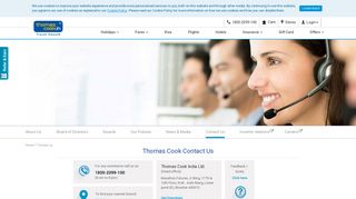 Contact Us - Thomascook