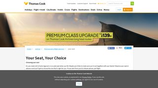 Your Seat - Thomas Cook
