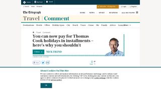 You can now pay for Thomas Cook holidays in installments – here's ...