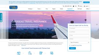 Overseas Travel Insurance - Buy International ... - Thomas Cook