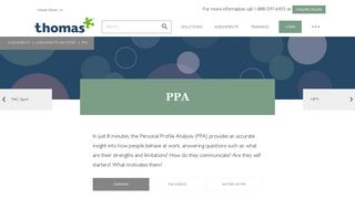 PPA for Business - Thomas International