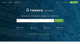 ThomasNet® - Product Sourcing and Supplier Discovery Platform ...