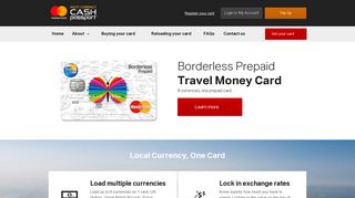 Borderless Prepaid - Multi-currency Cash Passport