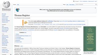 Thomas Register - Wikipedia