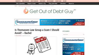 Is Thomassen Law Group a Scam I Should Avoid? - Rachel