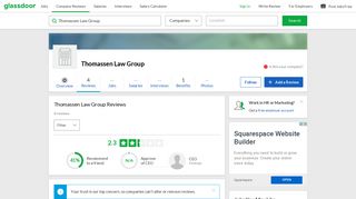 Thomassen Law Group Reviews | Glassdoor