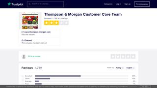 Thompson & Morgan Customer Care Team Reviews | Read ...