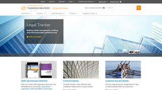 Thomson Reuters Legal Australia: Law Books | Legal Solutions