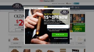 Thompsoncigar.com - Cigars Online