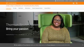 Jobs and Careers at Thomson Reuters