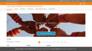 Jobs at Thomson Reuters - Jobs and Careers at Thomson Reuters