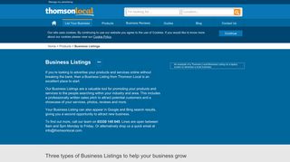 Advertise Your Business Online with Thomson Local
